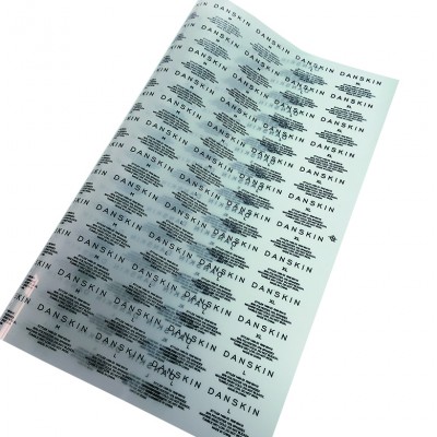 Heat transfer sticker clothing transfer care label for swimwear